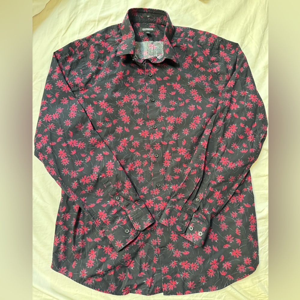 Casual Printed Shirt by EXPRESS
